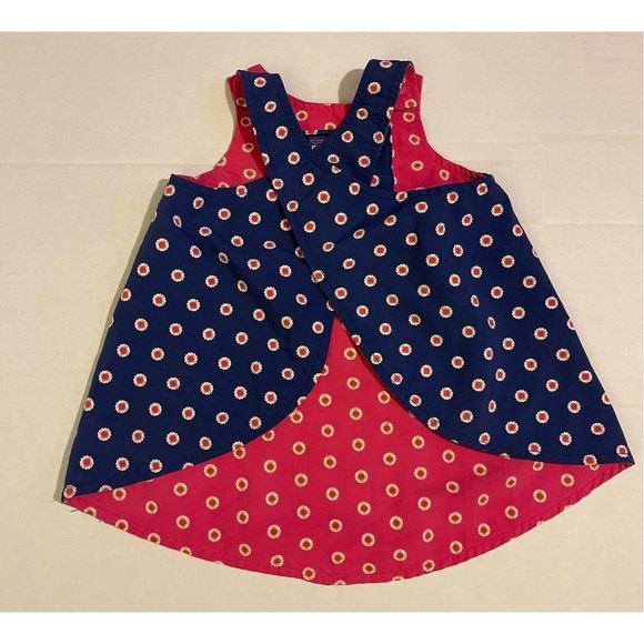 Patagonia VTG Reversible Floral Summer Top / Dress Youth 2T - Picture 6 of 6